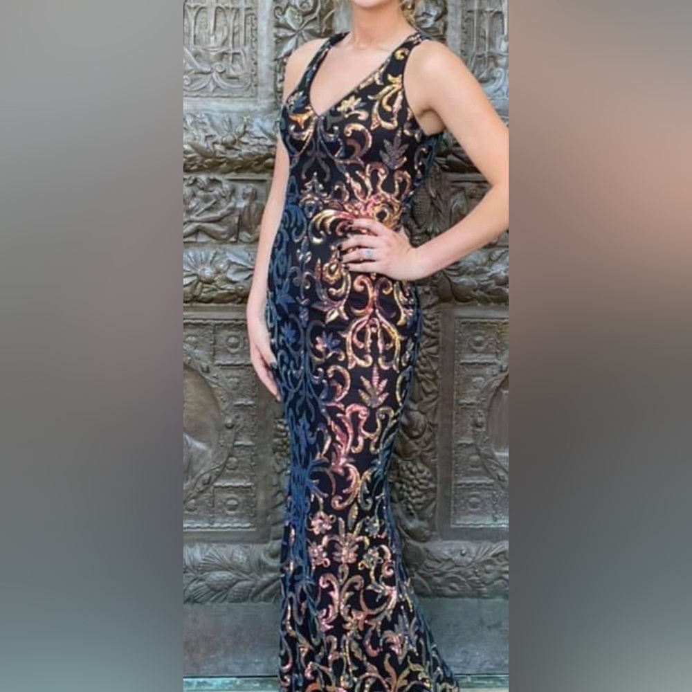 Colors Black Prom Dress